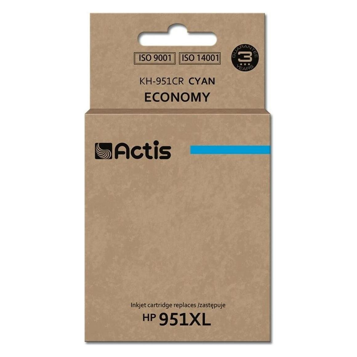 Factis cyan ink cartridge for HP printer 951XL CN046AE replacement  - Tinte (C) (KH-951CR)