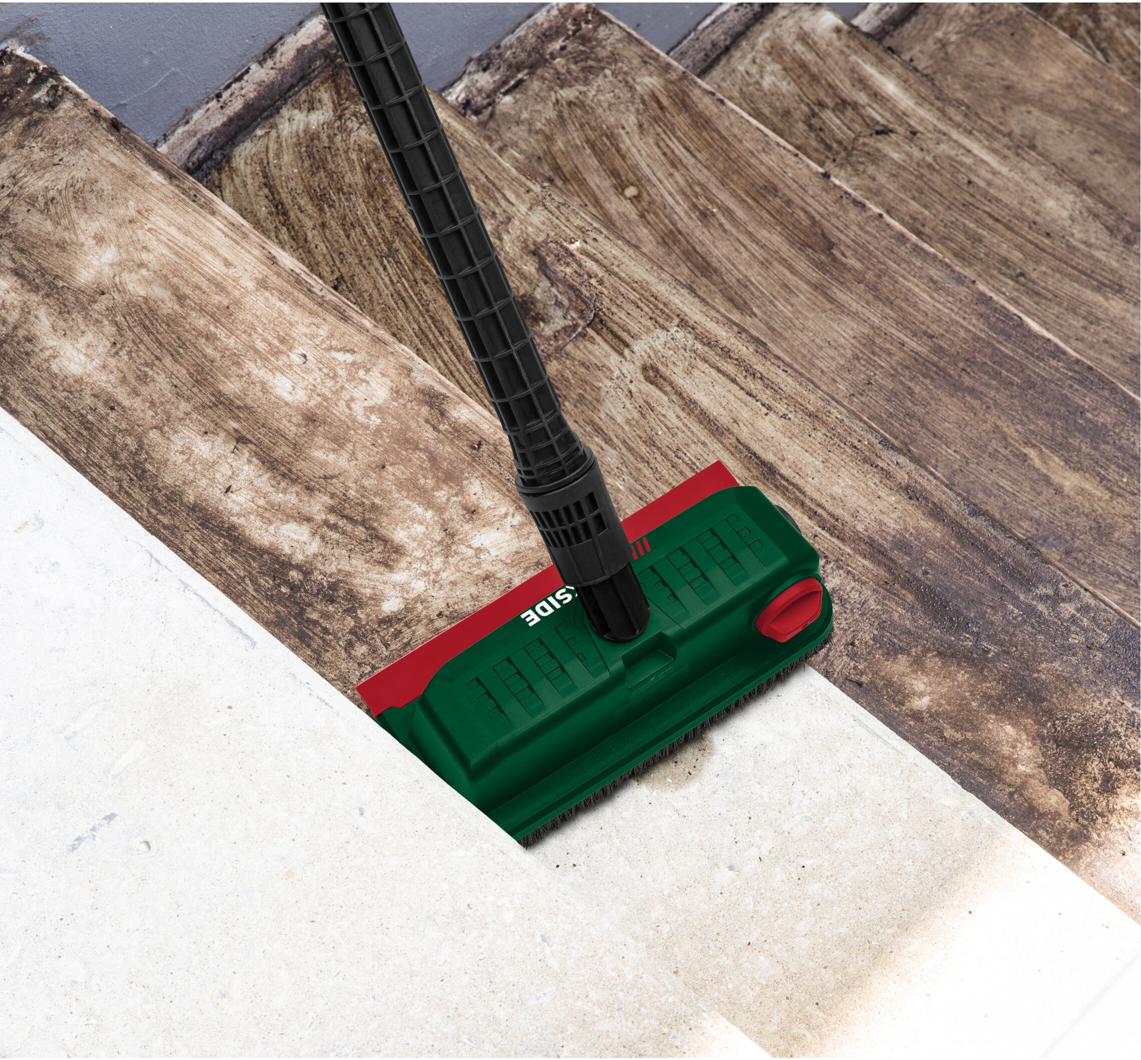 PARKSIDE® Hochdruckreiniger Aufsätze Flächenbesen/ Fassaden u. Glas/ Dreiecksbürste