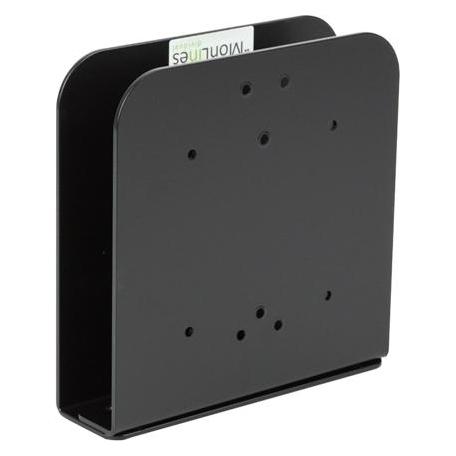 MonLines PCH001B PC Thin Client Halterung small 37 - 60 mm, schwarz (PCH001B)