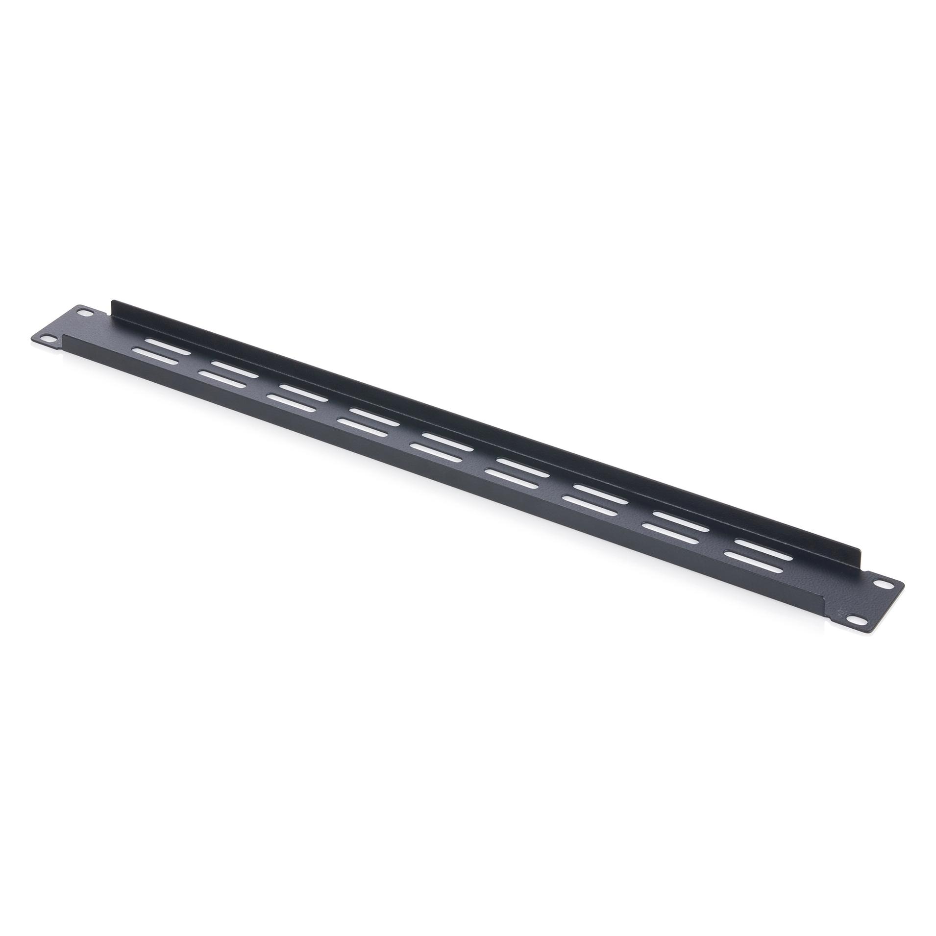Digitus 1HE Blindabdeckung mit Lüftungsgitter schwarz (RAL 7035) (DN-97693)