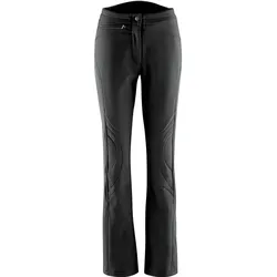 Maier Sports, Damen, Skihosen, Marie Slimfit Softshell Skihose lang (M), Schwarz