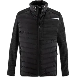 Hybridjacke "PREMIUM" - 4XL - schwarz/grau