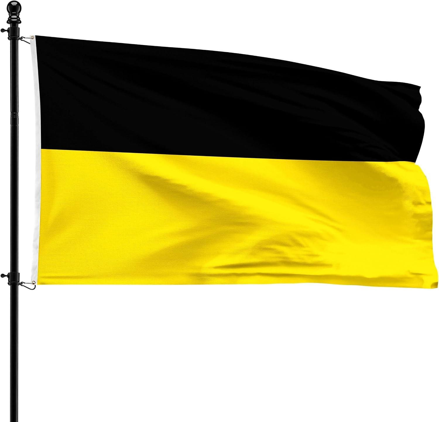 Gemeentevlag van polyester voor vlaggenmast, 90 x 150 cm