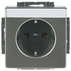 Busch-Jaeger Steckdose edelstahl 20 EUN-866