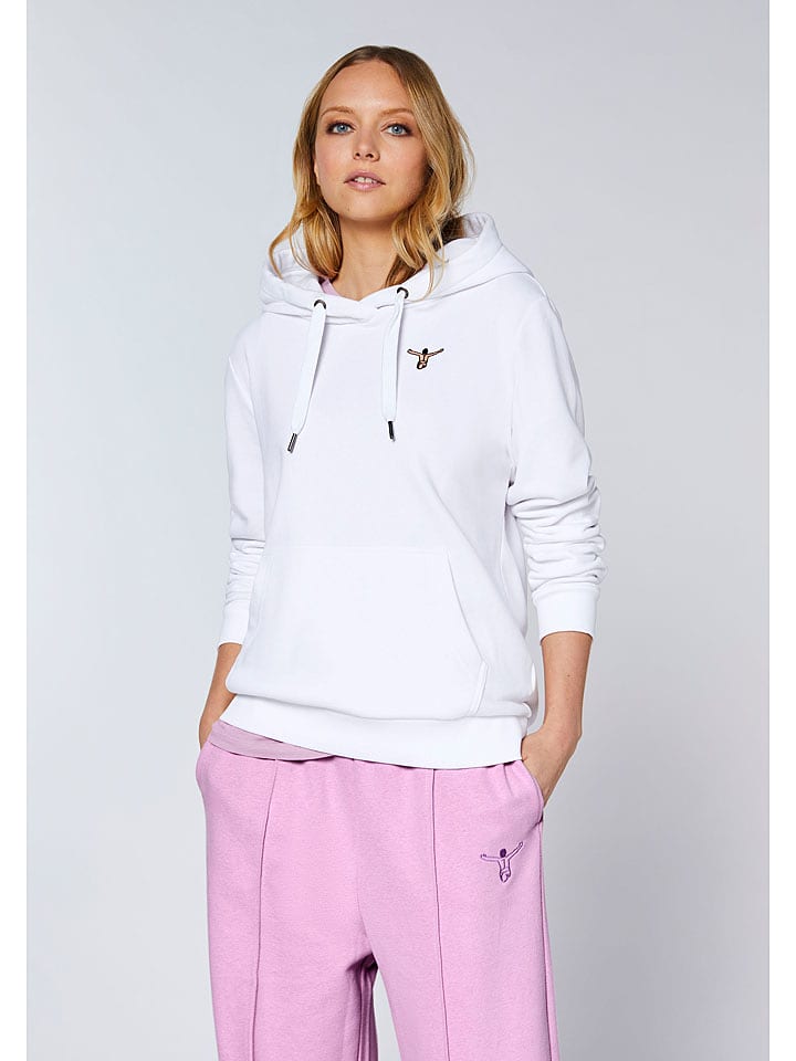 Chiemsee Hoodie in Weiß - S