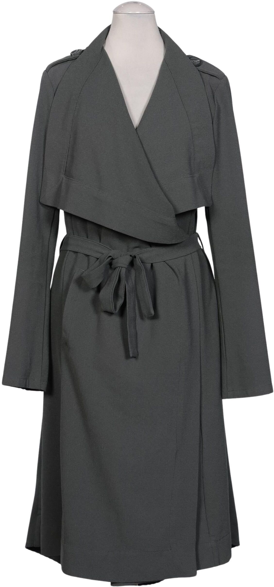 Object Damen Mantel, Grau, Gr. S, Synthetik - Second Hand