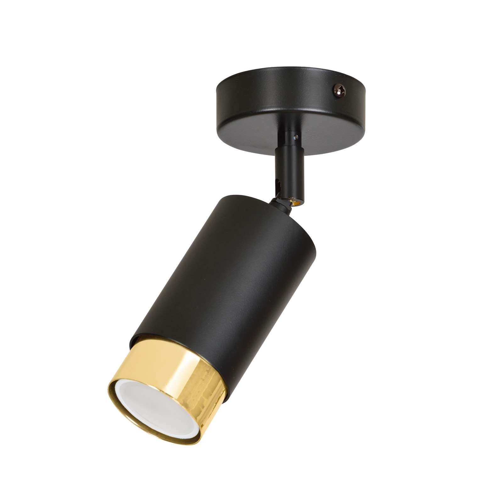 Emibig Lighting Plafondlamp HIRO 1 Wit/Goud 1xGU10 30W
