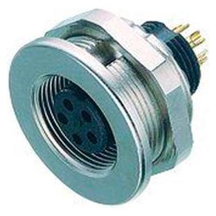 Schubiger Serie 712 5 pole M9 female panel mount (09 0416 00 05)