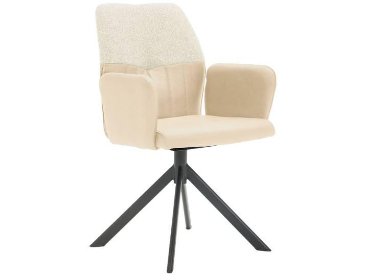 Valdera Armlehnstuhl CORDOBA, beige, Stoff