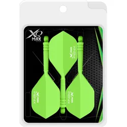 3er Pack XQ Max Fenix Flights & Shafts green 28 mm