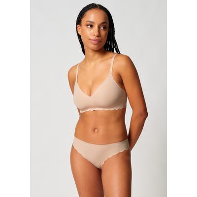 Triangel-BH SKINY "Sensation", Damen, Gr. 80, Cup D, beige, Obermaterial: 56% Polyamid, 44% Elasthan, unifarben, BHs Triangel-BH
