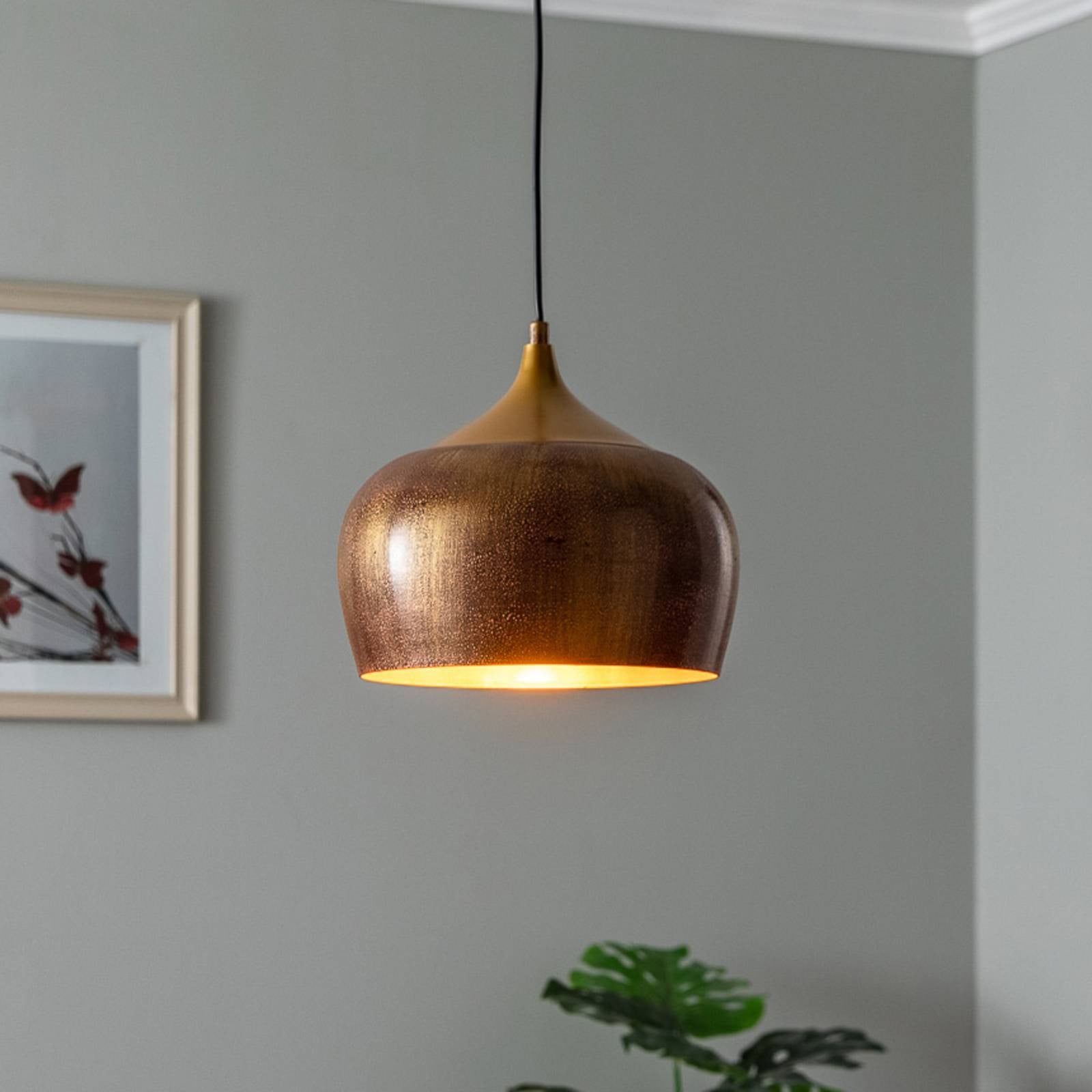 Opviq Hanglamp Modern Goud/Messing Dimbaar Metaal