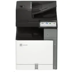 Lexmark CX833se (Laser, Farbe), Drucker, Weiss, Schwarz