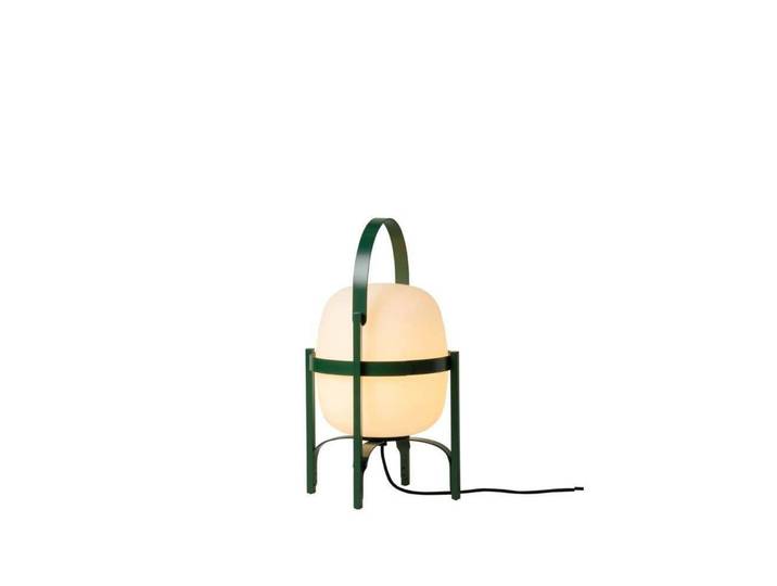 Cesta Außen-Tischleuchte IP65 English Green - Santa & Cole - Esszimmer - Aluminium