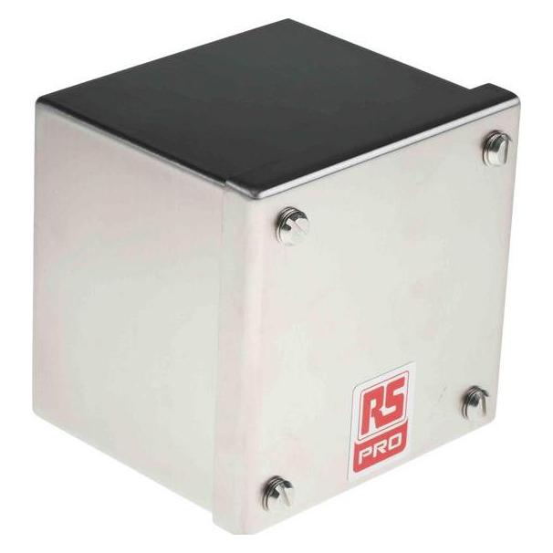RS PRO Stainless Stl adaptable box 100x100x85 (1219693)