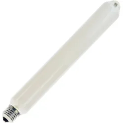Glühbirne | Große Fassung E27 | Röhrenlampe | Opal | 30mm | 25W