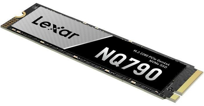 Lexar NQ790 Interne SSD, 2 TB, M.2 2280, NVMe PCIe Gen 4x4, Leessnelheid 7000 MB/s, Schrijfsnelheid 6000 MB/s