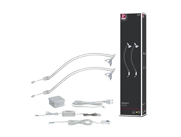 Paulmann Galeria Assistent II LED 2x4W GU5.3 Chrom 230/12V 9VA Metall