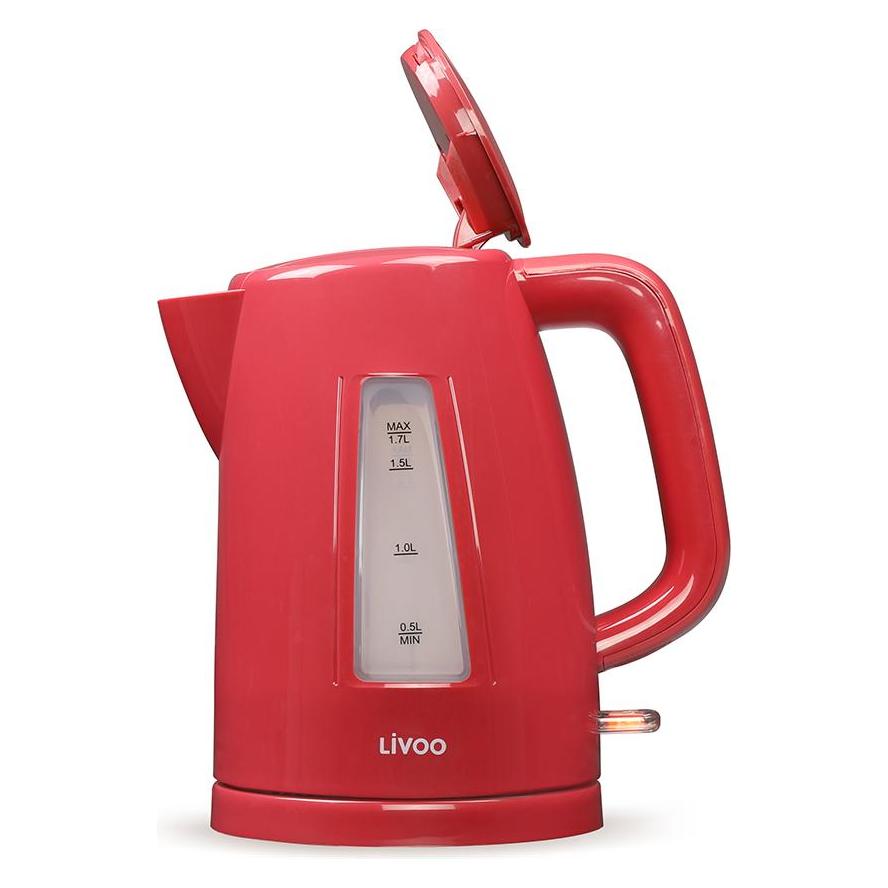 Livoo Elektrischer Wasserkocher (1.70 l) (DOD184RC)