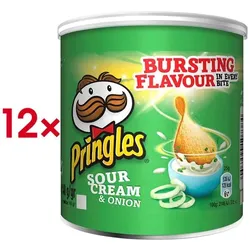 Pringles 12er-Pack »Sour Cream & Onion« 40 g