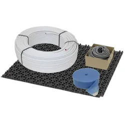 30 m2 Set Noppensystem 30 mm WLG 040 16x2 Alu-Verbundrohr Raster 10 cm + Zubehör