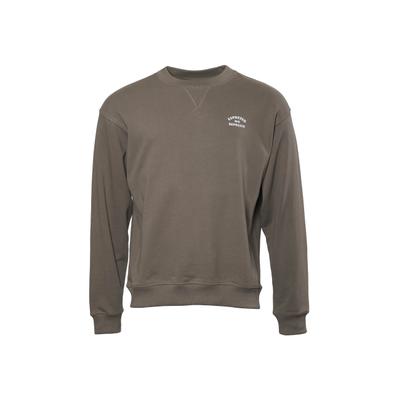 Sweater KLEINIGKEIT "Kleinigkeit Espresso No Depresso Sweater", Herren, Gr. XXL, braun (schwarz chocolate), 100% Baumwolle, bedruckt, Rundhals, Sweatshirts Sweater