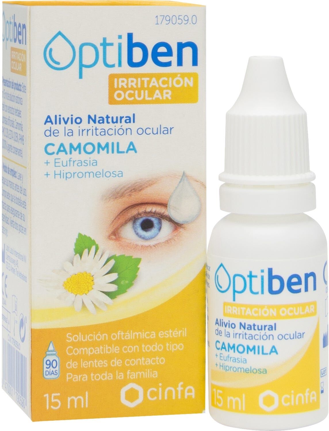 OPTIBEN Irritación Ocular 15ml
