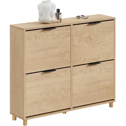 SCHUHSCHRANK schmal, 100x24x83cm