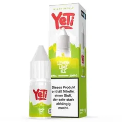 YeTi Summit Lemon Lime Ice NicSalt Liquid 10ml / 20mg