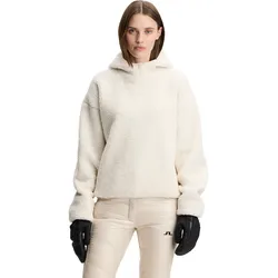 J. LINDEBERG Hoodie Comona Pile, creme