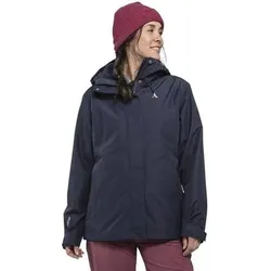 SCHÖFFEL Damen Doppeljacke 3in1 Jacket Style Okere WMS kurz, Größe 20 in Blau Blau