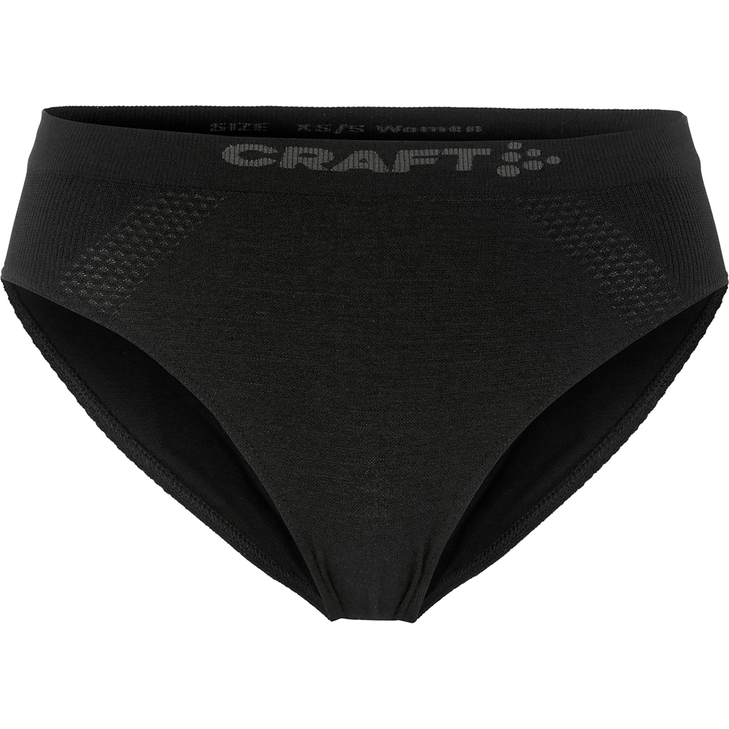 Craft Wool Seamless Hipster Damen Kurze Unterhose schwarz Größe S Elastisch