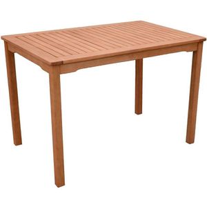 Garden-Pleasure Gartentisch PITTSBURGH, Eukalyptus, braun, 110 x 70 x 75 cm