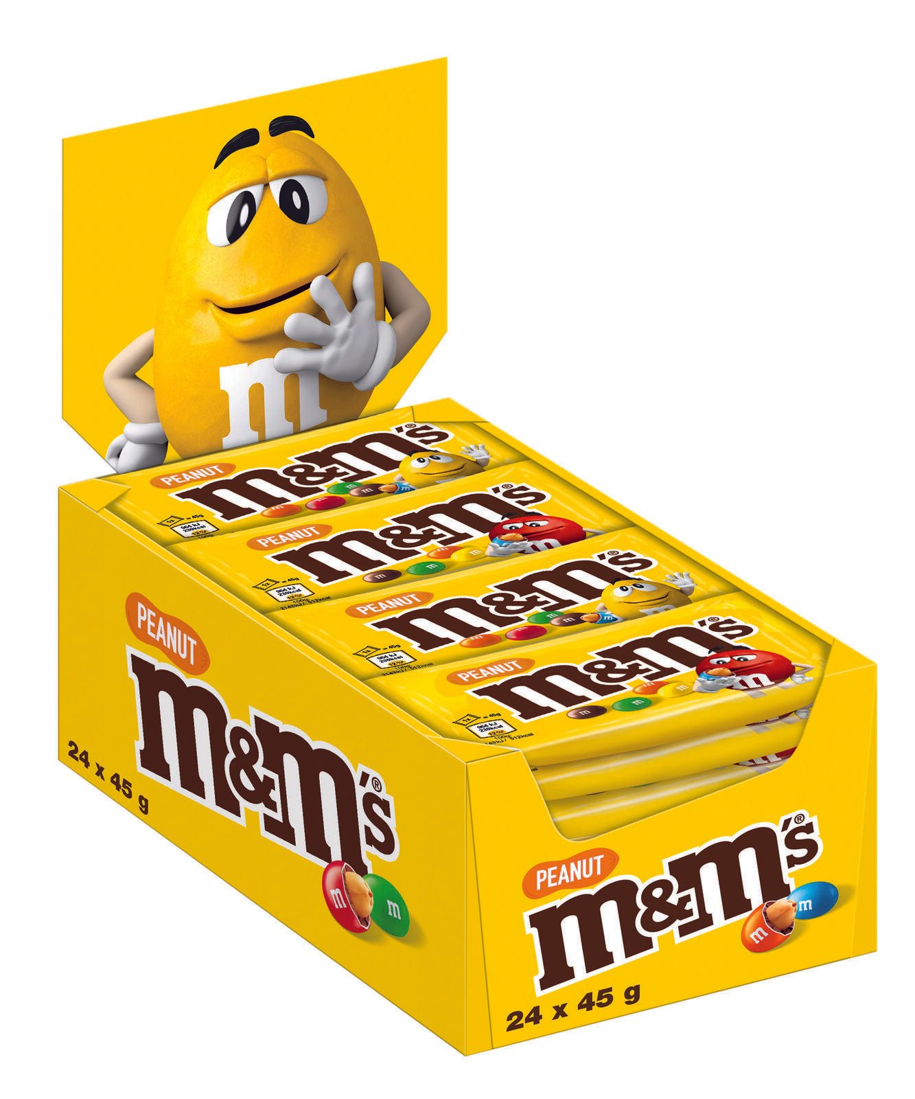 m&m's PEANUT Schokobonbons 280041