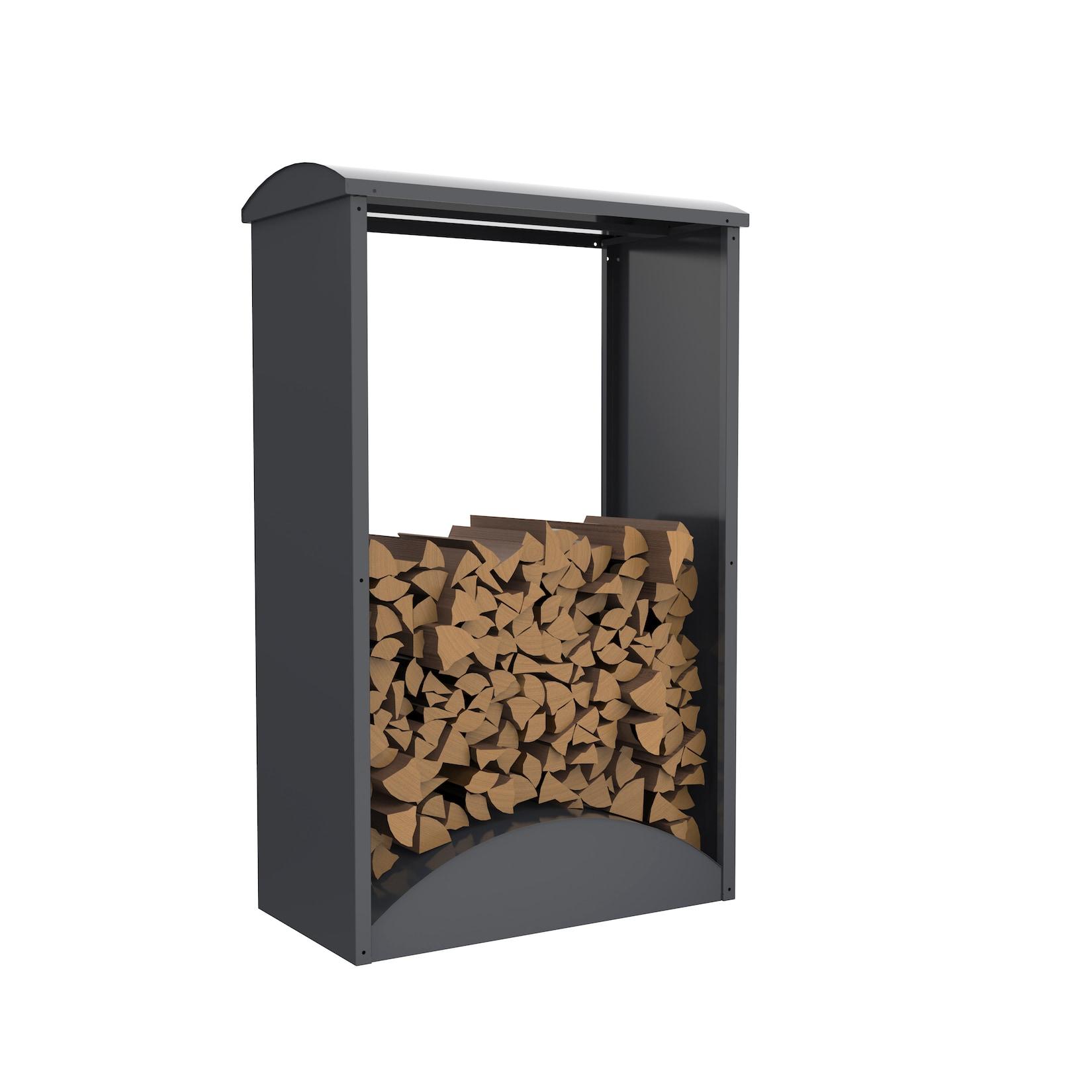 Westmann Kaminholzregal Castra A Anthrazit 52x98x160cm