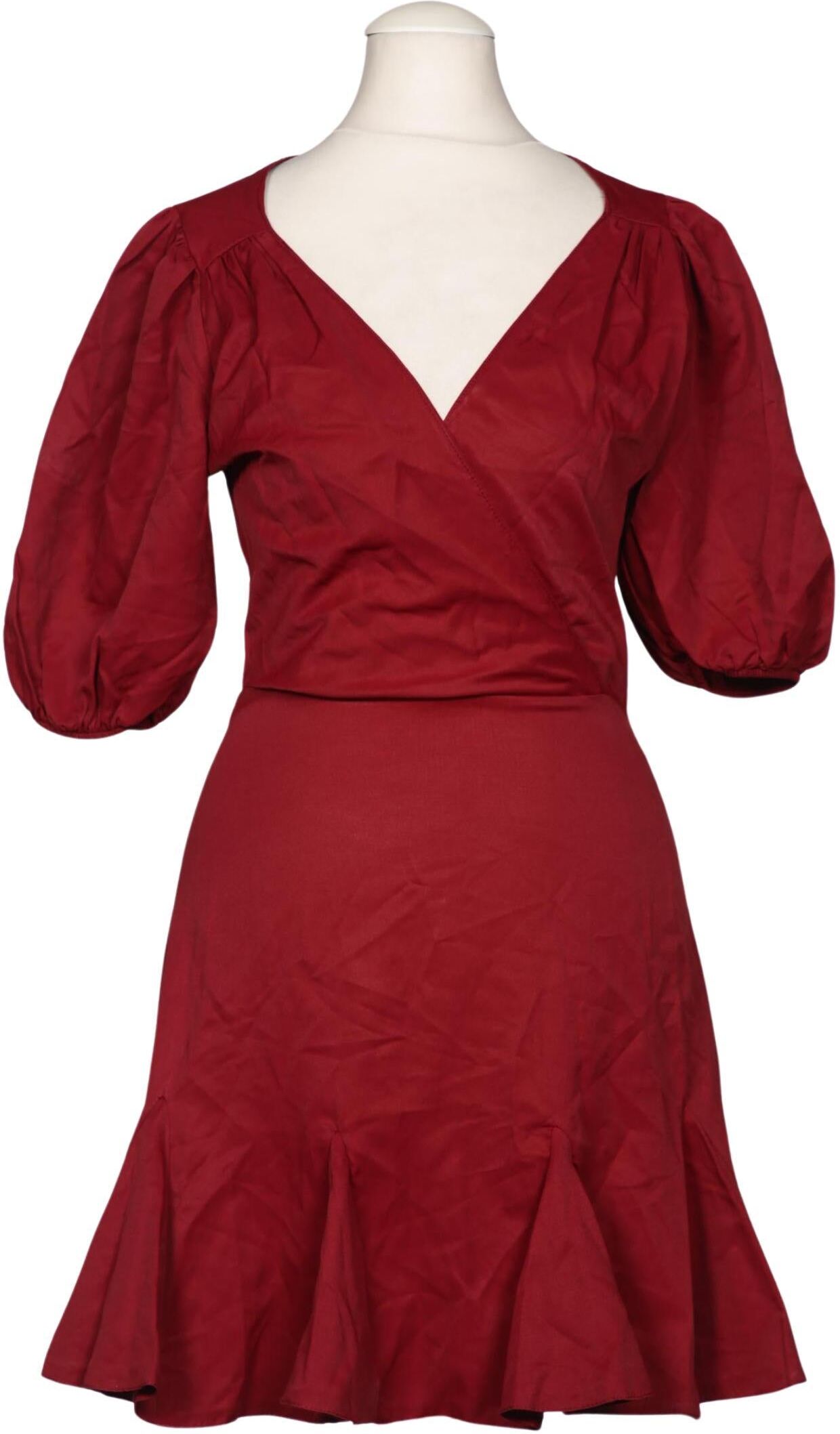Trendyol Damen Kleid, Bordeaux, Gr. EU 34, kein / Etikett - Second Hand