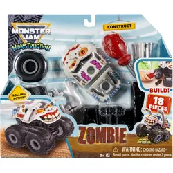 Monster Jam - Build & Crash Trucks, 20cm Bauspielzeug *sortiert*