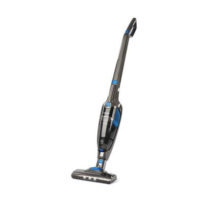Klarstein TurboHybrid Staubsauger Boden- und Handstaubsauger anthrazit/blau Dunkelgrau
