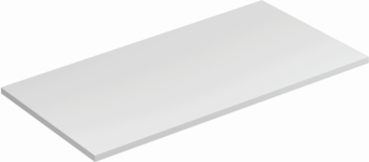 Kludi ICOS Deckplatte 50T10053 100 x 50 x 1,2 cm Mattweiß