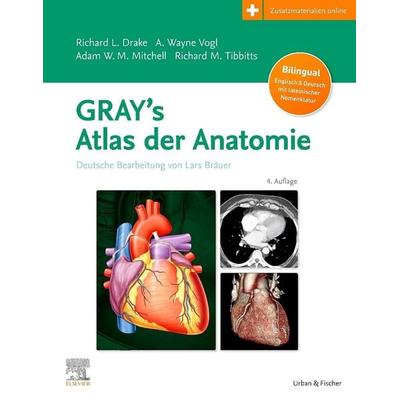 Gray's Atlas der Anatomie mit online Zusatzmaterial Videos, Taschenbuch von , Urban & Fischer in Elsevier, 978-3-437-41339-1