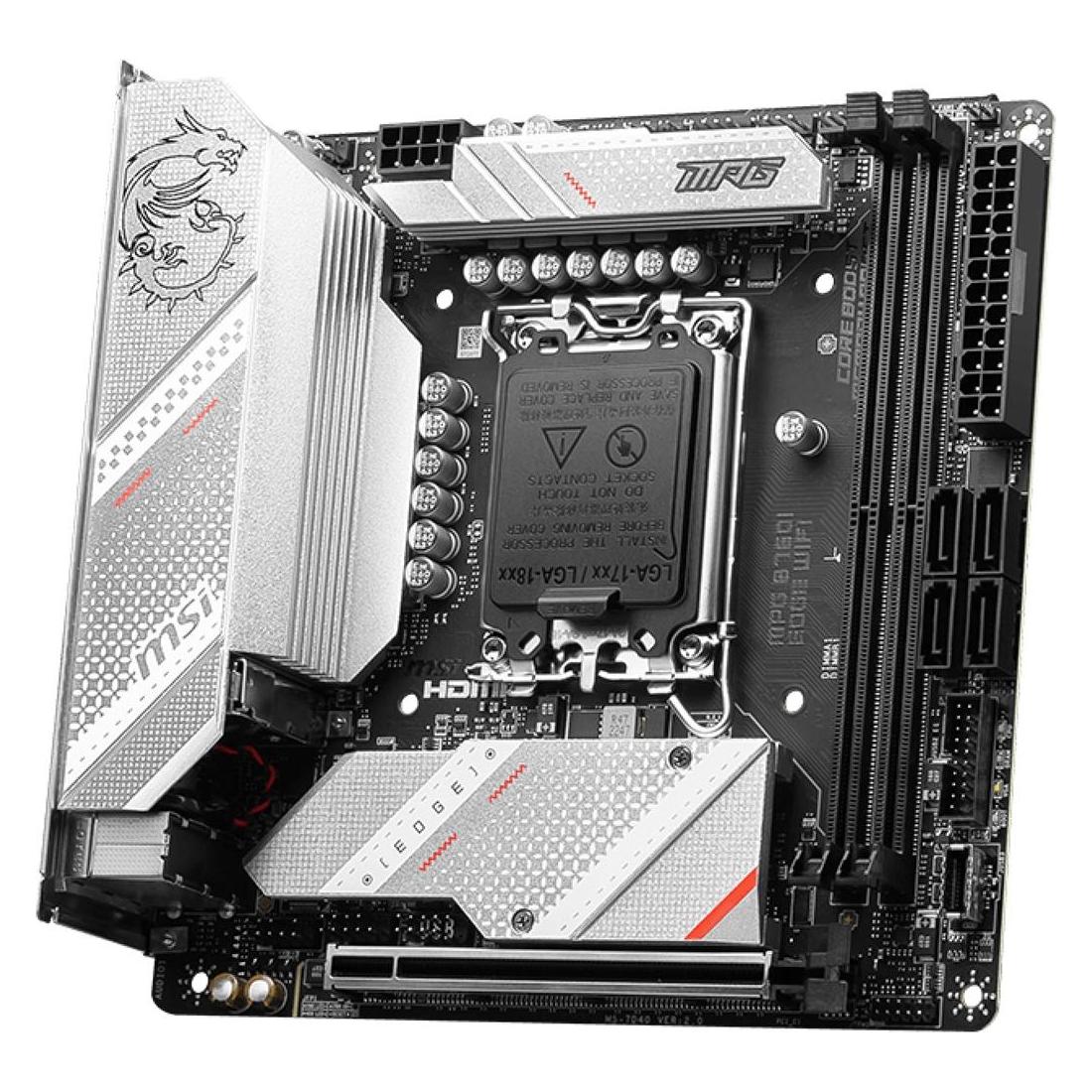MSI MPG B760I EDGE WIFI (LGA 1700, Intel B760, Mini-ITX) (7D40-005R)