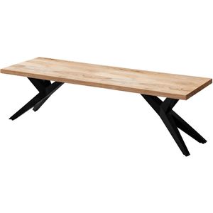 Wohnling Sitzbank WL7.229, bis 320 kg, aus Holz, hellbraun, 175 x 45 cm
