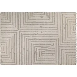 WECONhome Kurzflorteppich Hillmar creme beige 80x150 cm