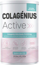 Colagénius Suplemento em Pó Colagénio Hidrolisado Active 330 gr
