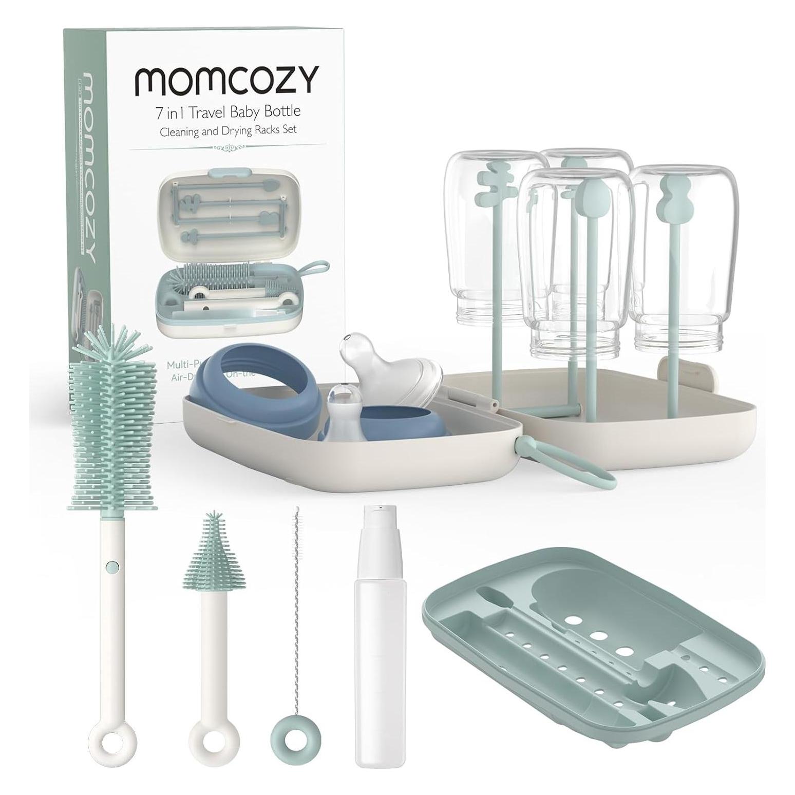 Momcozy 7-in-1 Babyflaschenreiniger-Set (LS001-GE12NB-A)