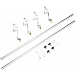 Buderus Aufdachmontage Grund-Set SKN4.0-w Wellplatten, Blechdach waagerecht