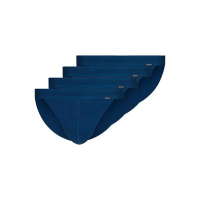 Slip SKINY "Slip 4er Pack", Herren, Gr. XXL, blau, Obermaterial: 100% Baumwolle CO., Unterhosen Slip