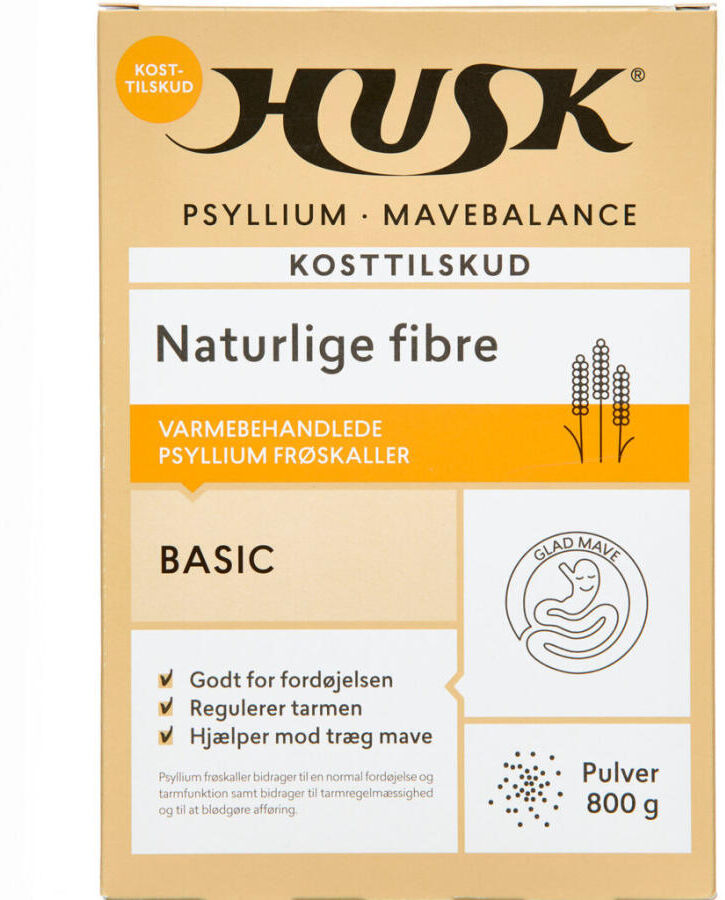 HUSK Psyllium Mavebalance Kosttilskud 800 g
