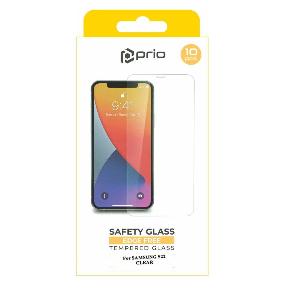 prio 10x Panzerglas Panzerglas für Samsung S22 klar (Samsung Galaxy S22 5G) (PSG-1414)