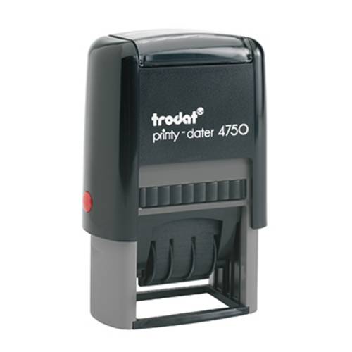 trodat Datumstempel Printy-Dater 4750/L1 64247 EINGEGANGEN bl/rt